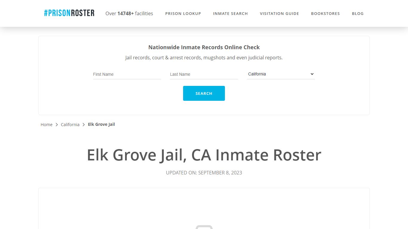 Elk Grove Jail, CA Inmate Roster - Prisonroster